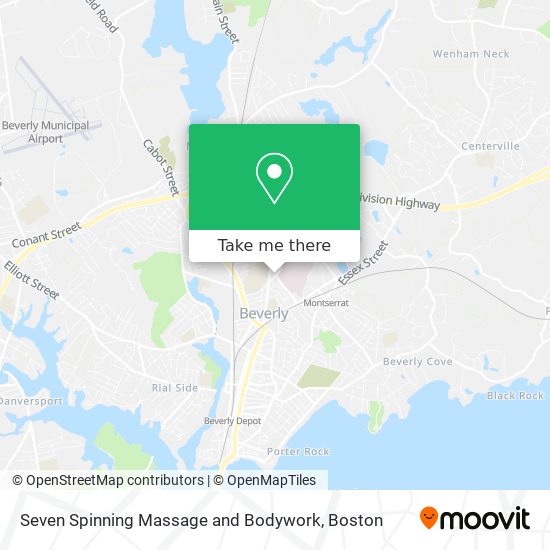 Seven Spinning Massage and Bodywork map