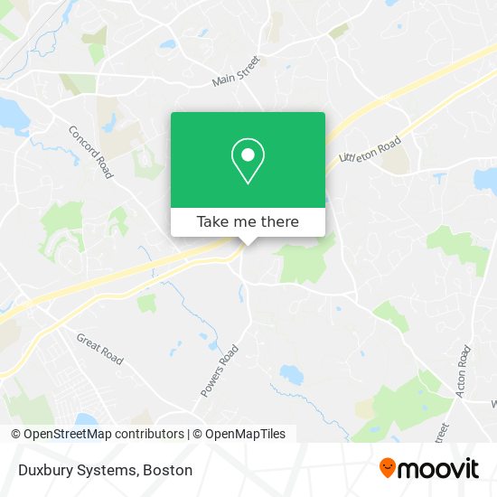 Duxbury Systems map