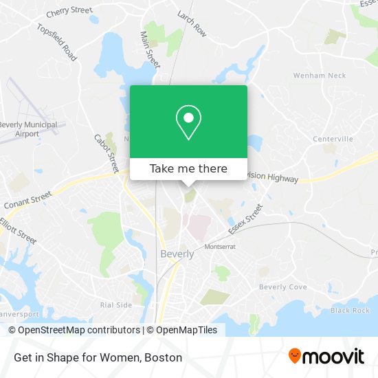 Get in Shape for Women map