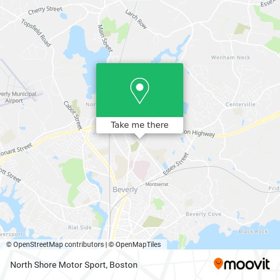 Mapa de North Shore Motor Sport