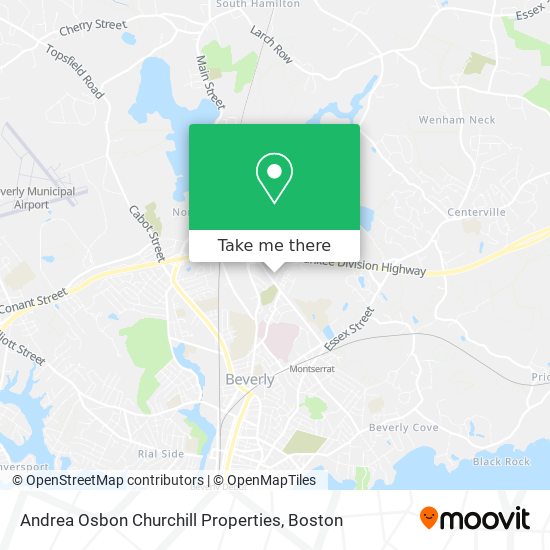 Mapa de Andrea Osbon Churchill Properties