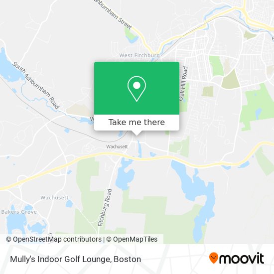 Mully's Indoor Golf Lounge map