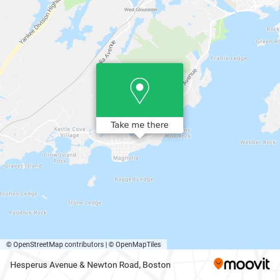 Mapa de Hesperus Avenue & Newton Road