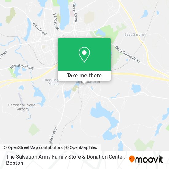 Mapa de The Salvation Army Family Store & Donation Center