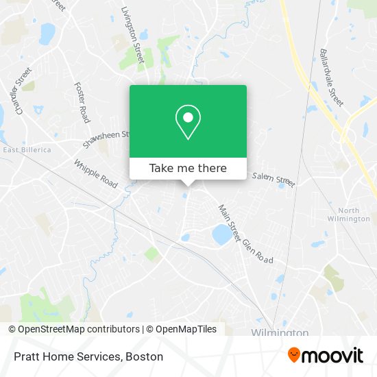 Pratt Home Services map