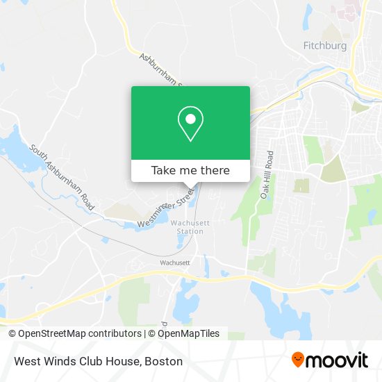West Winds Club House map
