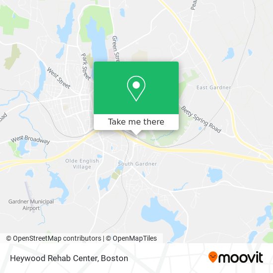 Mapa de Heywood Rehab Center
