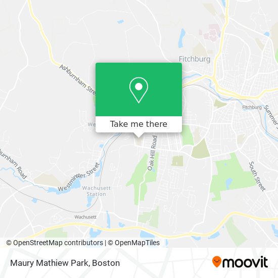 Mapa de Maury Mathiew Park