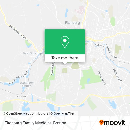 Mapa de Fitchburg Family Medicine