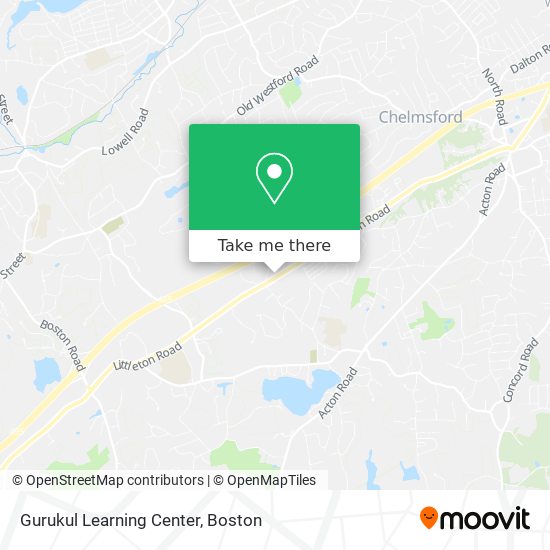 Mapa de Gurukul Learning Center