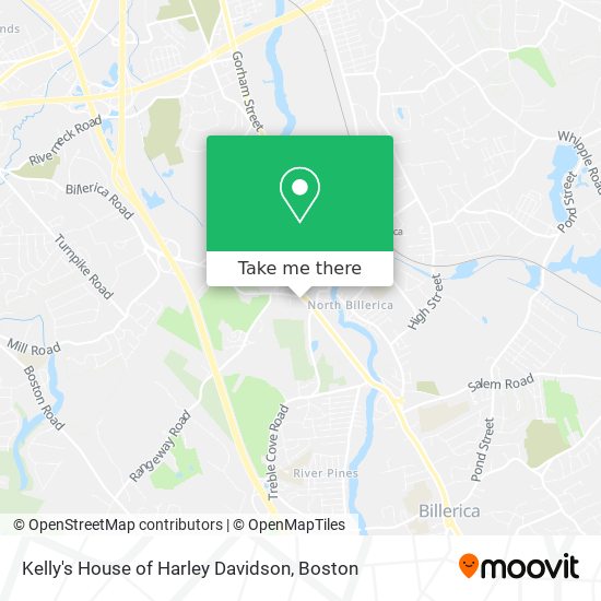 Mapa de Kelly's House of Harley Davidson