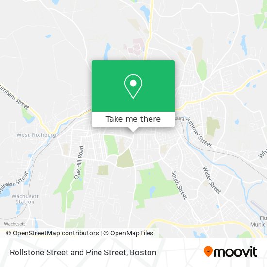 Mapa de Rollstone Street and Pine Street