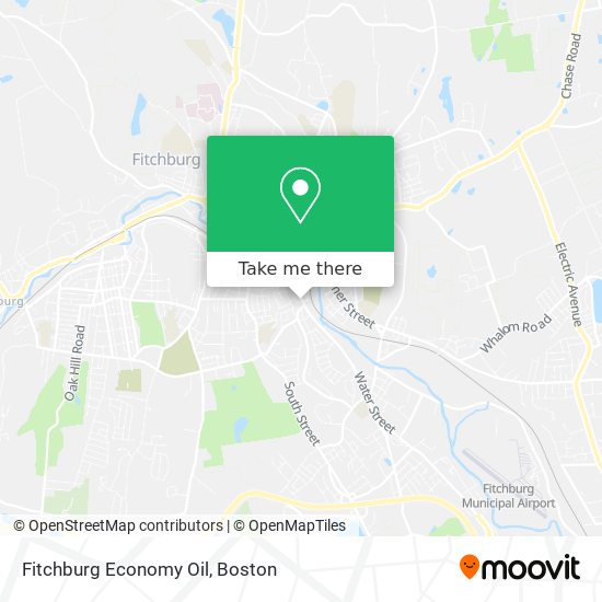 Fitchburg Economy Oil map