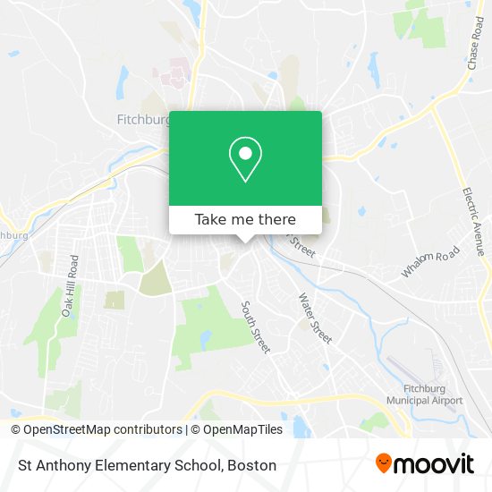 Mapa de St Anthony Elementary School