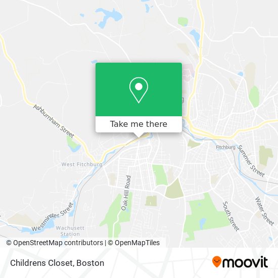 Childrens Closet map