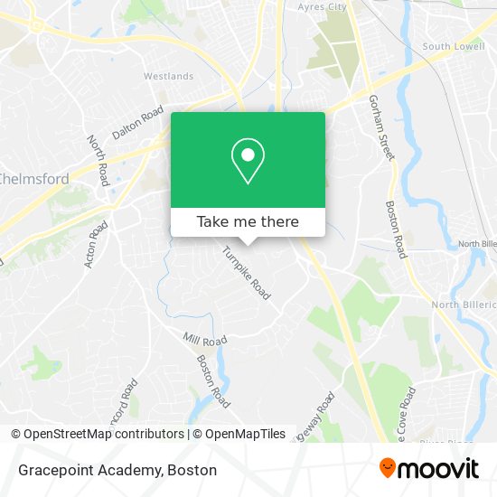 Mapa de Gracepoint Academy