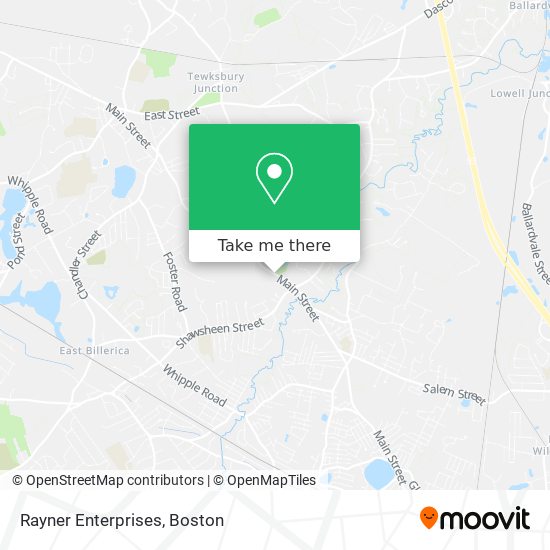 Rayner Enterprises map