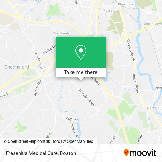 Fresenius Medical Care map