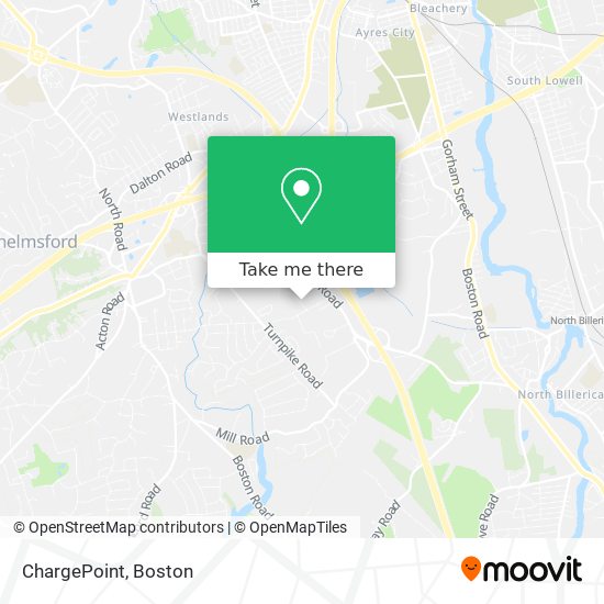 ChargePoint map