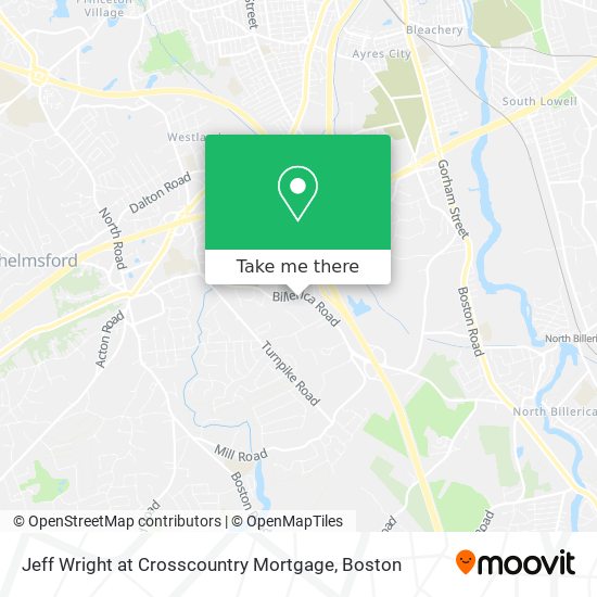 Mapa de Jeff Wright at Crosscountry Mortgage