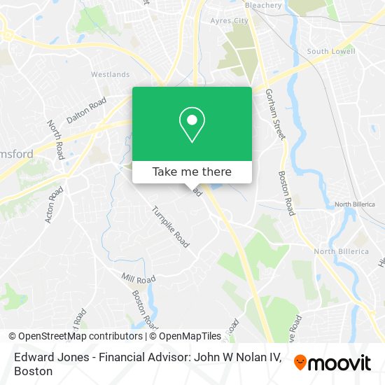 Mapa de Edward Jones - Financial Advisor: John W Nolan IV