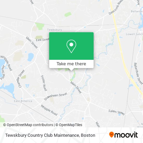 Tewskbury Country Club Maintenance map