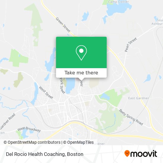 Del Rocio Health Coaching map