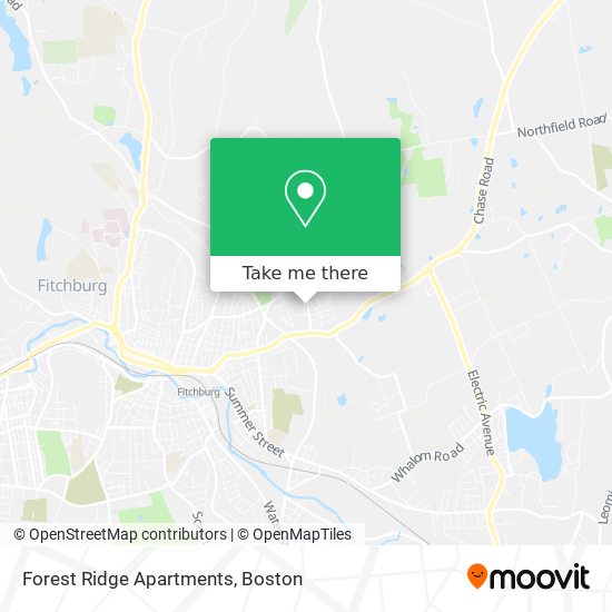 Forest Ridge Apartments map