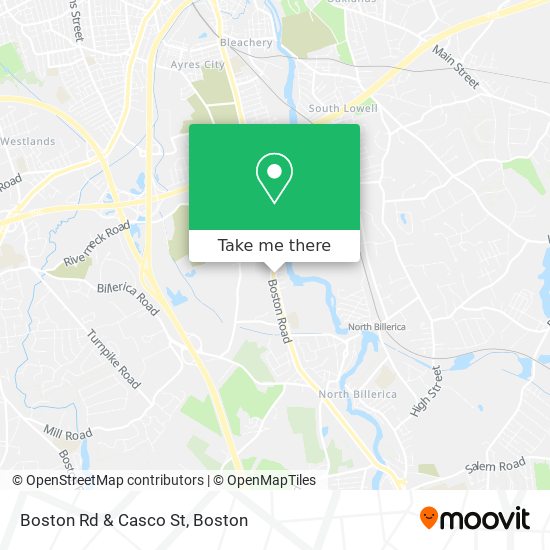 Mapa de Boston Rd & Casco St