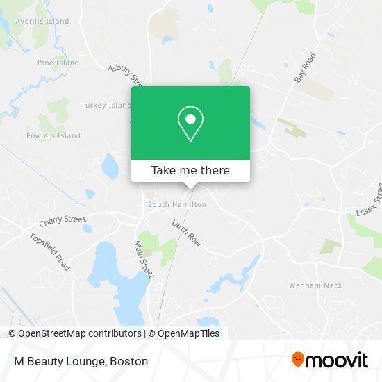 M Beauty Lounge map