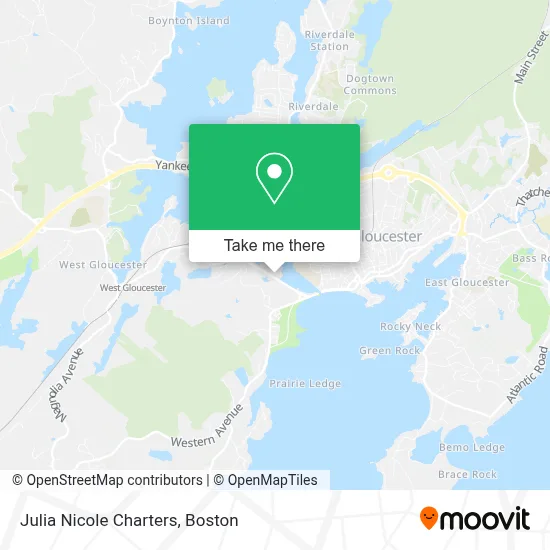 Julia Nicole Charters map