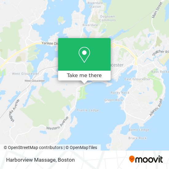 Harborview Massage map