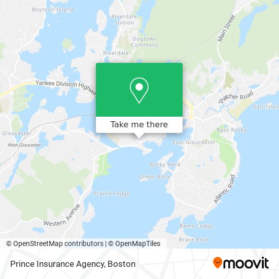 Prince Insurance Agency map