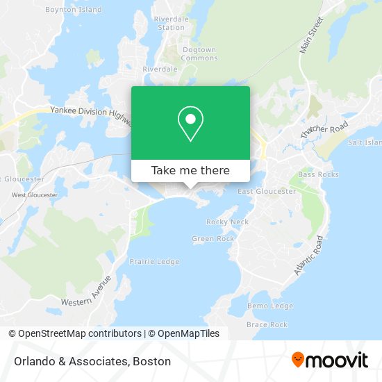 Orlando & Associates map