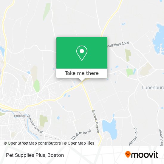 Pet Supplies Plus map