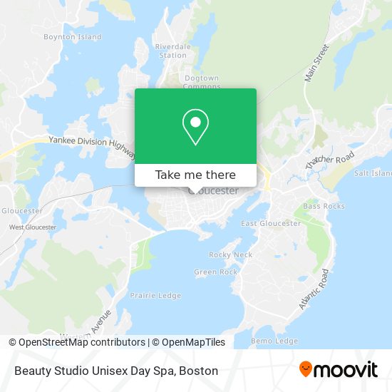 Beauty Studio Unisex Day Spa map