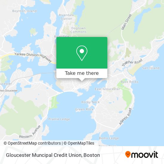 Gloucester Muncipal Credit Union map