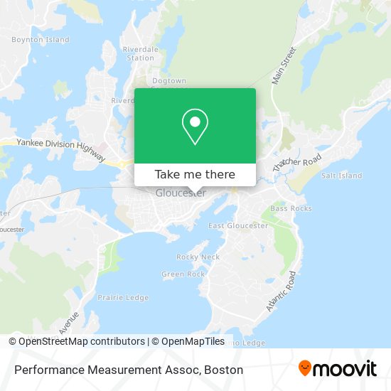 Performance Measurement Assoc map