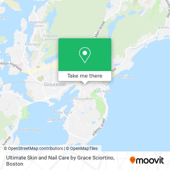 Mapa de Ultimate Skin and Nail Care by Grace Sciortino