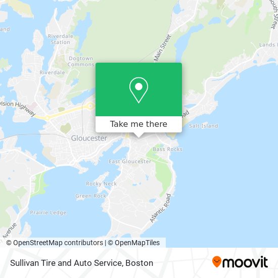 Mapa de Sullivan Tire and Auto Service