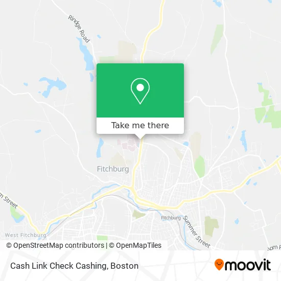 Cash Link Check Cashing map