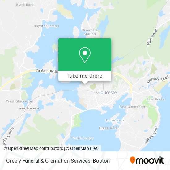 Mapa de Greely Funeral & Cremation Services