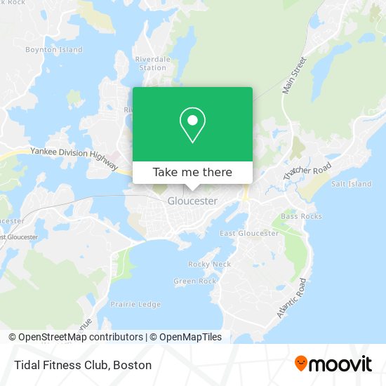 Mapa de Tidal Fitness Club