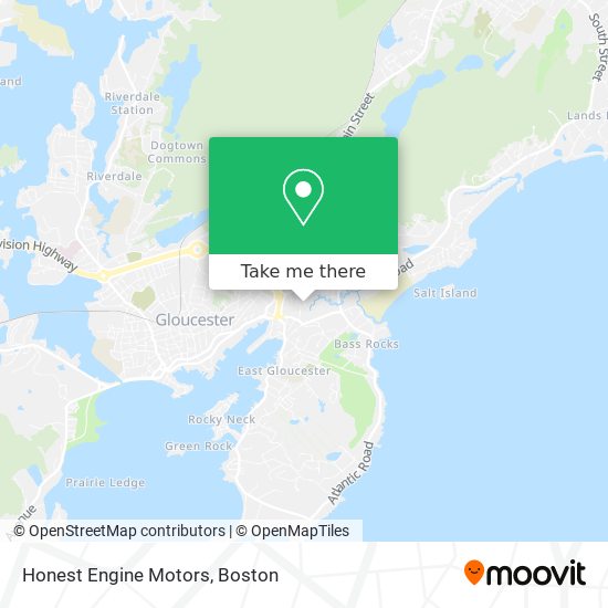 Honest Engine Motors map