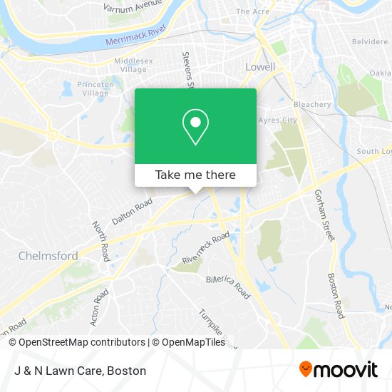 J & N Lawn Care map