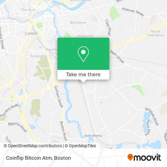 Mapa de Coinflip Bitcoin Atm