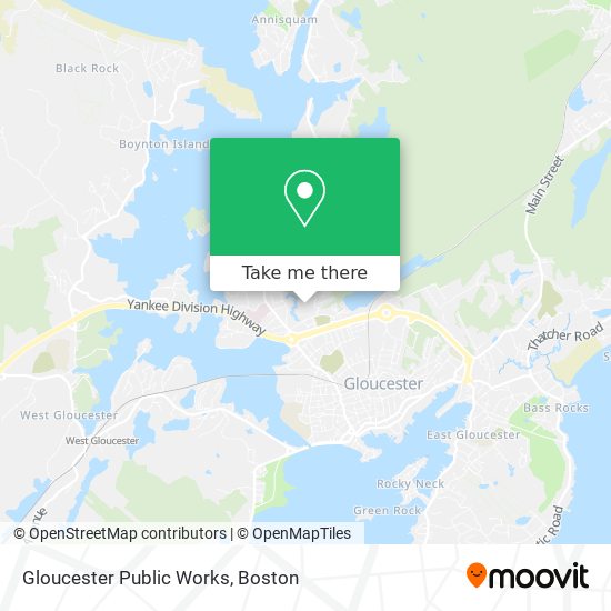 Mapa de Gloucester Public Works