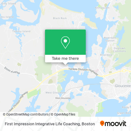 First Impression Integrative Life Coaching map