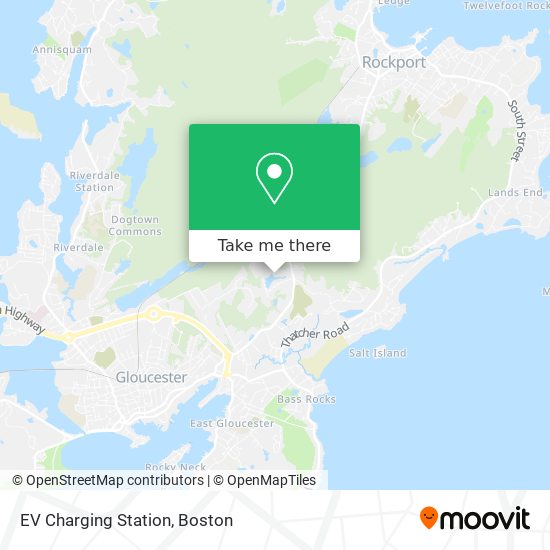 Mapa de EV Charging Station