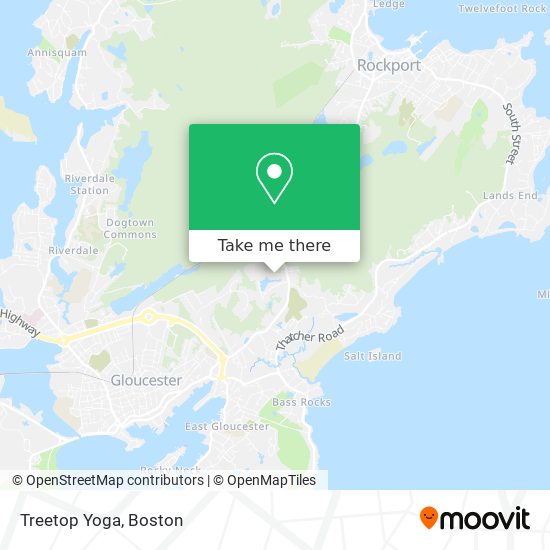 Mapa de Treetop Yoga